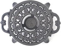 Heavy Duty Cast Iron Teapot Dish Warmer Stable Holder for Tealight
