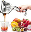 Manual Aluminum Fruit Juice Squeezer with 10Pcs Filter Bags