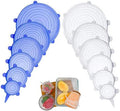 Reusable Silicone Stretch Lids, Food Covers