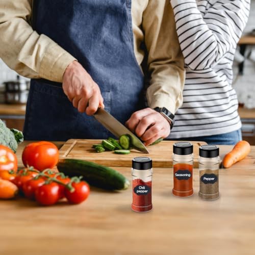 Ysglory 36 Pack 3 Oz Spice Jars Seasoning Containers Bottles with