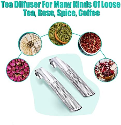 3 Tea Infusers and 1 Brush