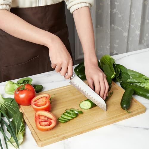 IDEALHOUSE Cutting Board Set of 3 for Kitchen Meal Prep and Serving