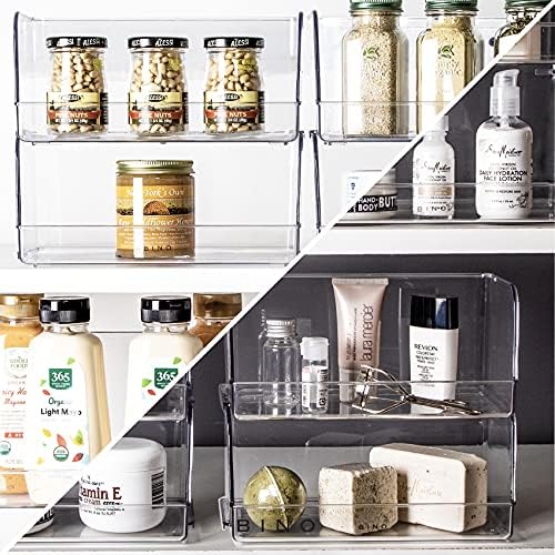 BINO | Stackable Plastic Storage Bins, Medium | THE MYRIAD COLLECTION
