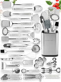 Home Hero 54-Piece Stainless Steel Kitchen Utensil Set