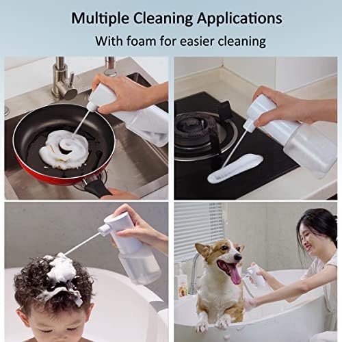 Foaming Soap Dispenser,Electric and Rechargeable,Refillable Foam Hand