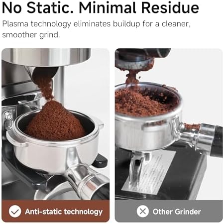 HiBREW G7 Electric Coffee Grinder, 48 Settings, 350g Hopper