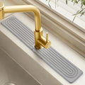 Diatomite Stone Faucet Mat for Kitchen Sink, 23.6 Inch Fast Drying