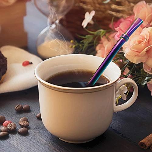 Stainless Steel Straw Filter Spoon, Yerba Mate Bombilla, Loose Leaf