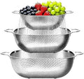 P&P CHEF Stainless Steel Colander Set, Strainers and Colanders for Kitchen