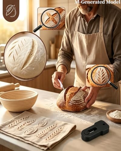 2pcs Extractable Bread Lame Scoringtool With Magneti For Artisan