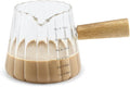 Glass Measuring Cup, 6oz Creamer Pitcher by Denovin