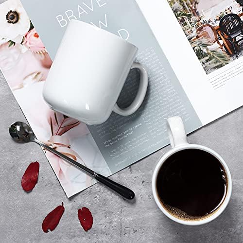 20 OZ Large Coffee Mug, M016 Ceramic Big Tea Cup with Handle for Dad