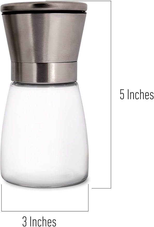 HOME EC Original Stainless Steel Salt or Pepper Grinder 1pk - Image 5