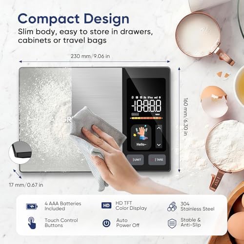 Smart Food Scale with Nutritional Calculator, Free APP with 24
