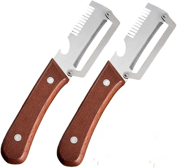 Multi-Functional Vegetable Peeler by Qeuxv