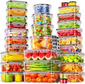 60 PCS Food Storage Containers with Lids