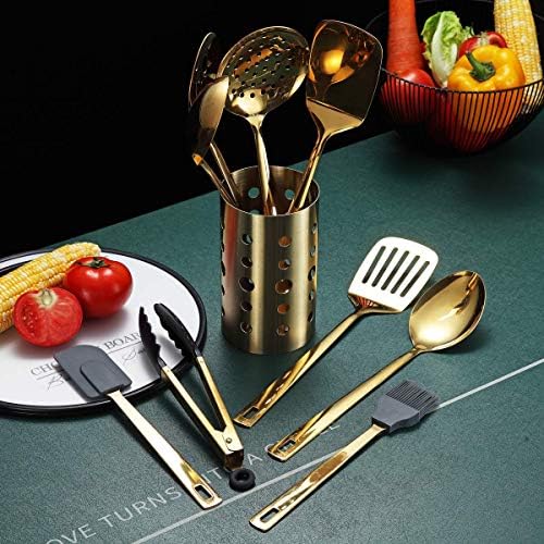 Berglander Gold Kitchen Utensils Set, 13 Pieces