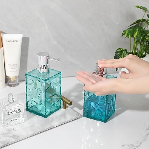 Hand Soap Dispenser, Clear Acrylic Plastic Liquid Pump Bottles
