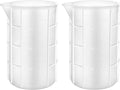 Gartful 700ml Extra Large Silicone Measuring Cups, Resin Mixing Cups by Gartful