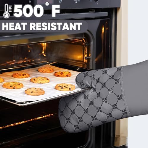Oven Mitts Kitchen Towels Dishcloths with Pot Holders Sets 12PCS, Dish