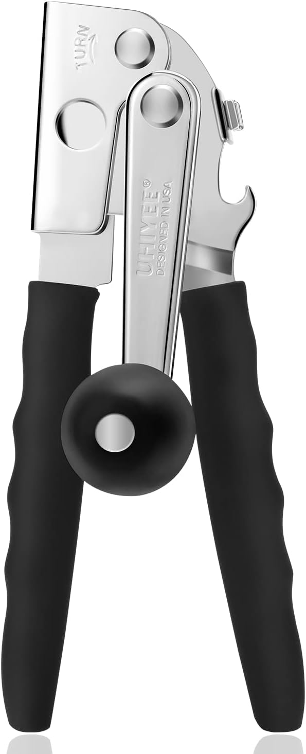 Commercial Can Opener, UHIYEE Hand Crank Can Opener Manual Heavy Duty by UHIYEE