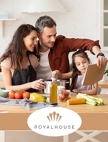 Large Cutting Board, 15x10x0.5 Bamboo Cutting Boards for Kitchen