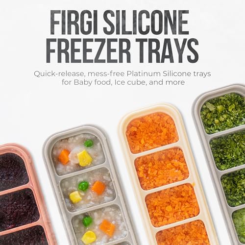 0.5 oz 12-Cavity Silicone Ice Cube Freezer Tray with Lid, Gray