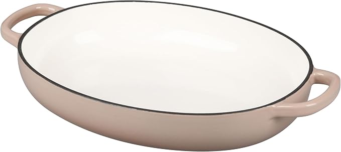 EDGING CASTING Enameled Oval Cast Iron Dutch Oven Pot - Image 4