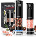 Electric Salt and Pepper Grinder Set, 2 Pack