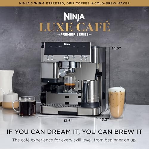 Ninja Luxe Café Premier 3-in-1 Espresso Machine