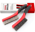 Lavaxon Wire Brush Set, 10 Inches, Pack of 2