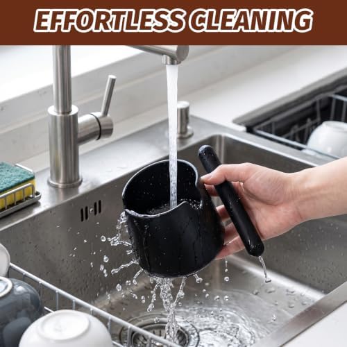 Coffee Knock Box, Large Capacity Design Shock-Absorbent Durable