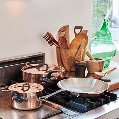 Mauviel M'Heritage 150 CI 1.5mm Polished Copper & Stainless Steel