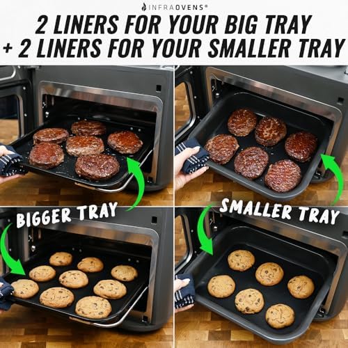 INFRAOVENS Reusable Liners for Ninja Combi All-in-One Multicooker Oven