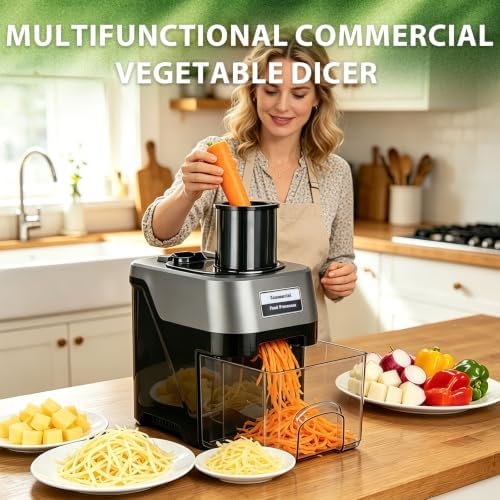 5-in-1 Stainless Steel Vegetable Chopper