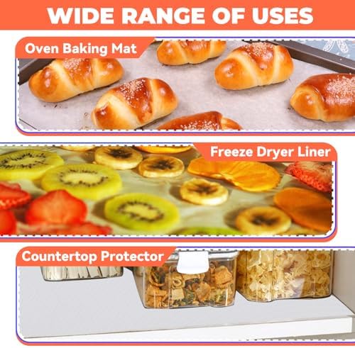 16IN x 6FT Silicone Baking Mat Roll - Large Food Grade Silicone Sheet