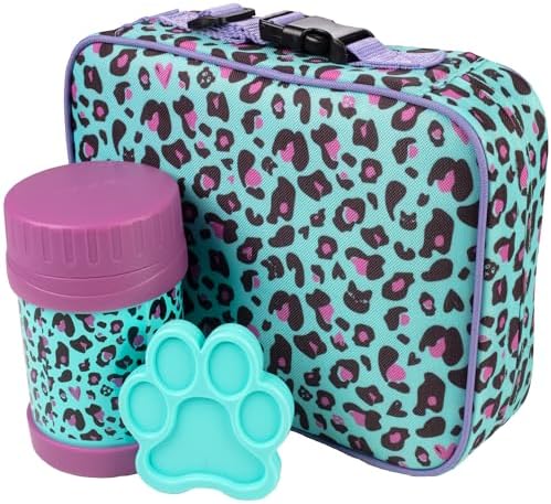 Bentology Kids Insulated Lunch Box Set with thermos Food Jar and Ice