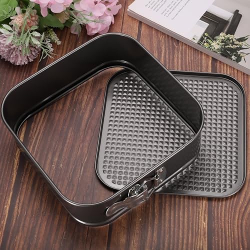 uxcell 7/8/9 Inch Springform Pan Nonstick Cake Pan with Removable