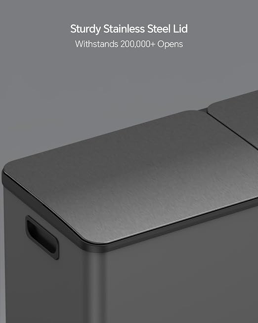 Lovewind Dual Trash and Recycling Bins - Image 6