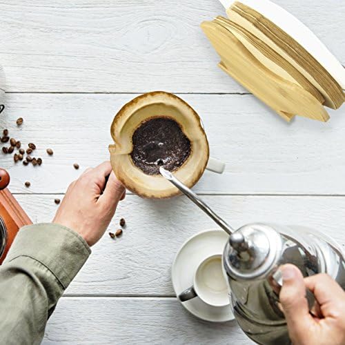 Unibene Bamboo Coffee Filter Holder, Renewable Stand Container