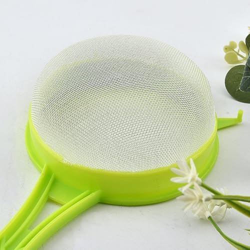 Ragyzity 4Pcs Plastic Mesh Strainer Colander Set, Kitchen Plastic