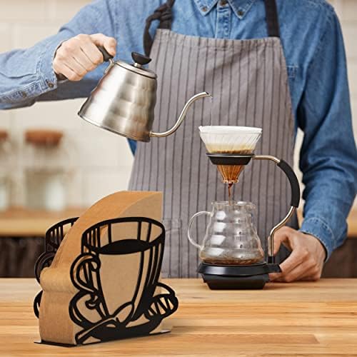 1 Pcs Coffee Filter Holder, Coffee Paper Storage Rack for Filter Paper