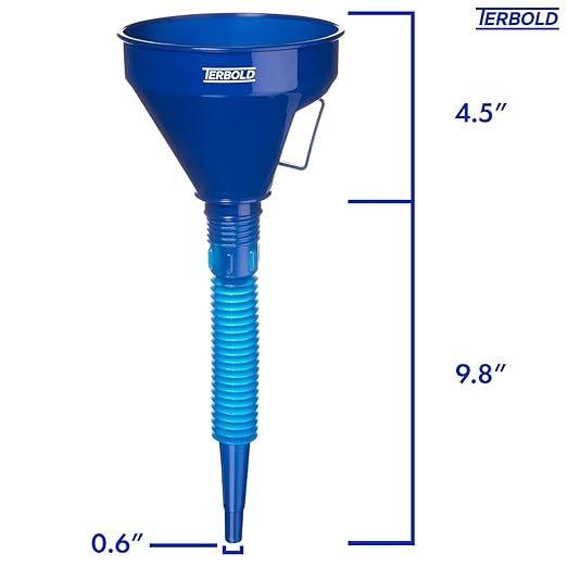 Automotive Flex Funnel with Hose | Wide Mouth Flexible Oil Funnel - Image 5