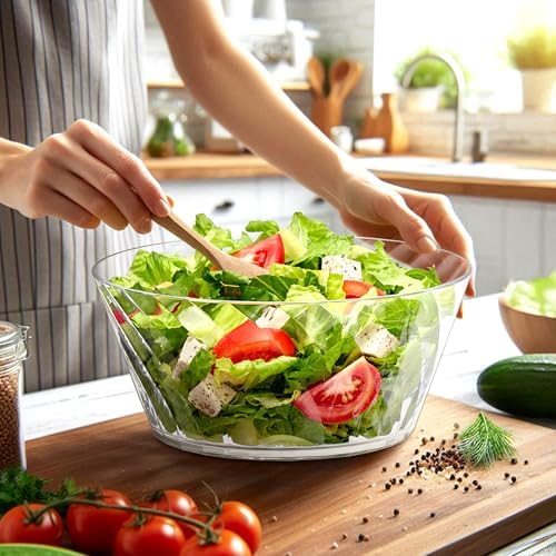 Abby - Bonita - 130-Ounce Plastic Serving Bowls (Set of 2), 10-Inch