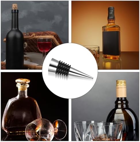 WLLHYF 50 PCS Wine Stopper Reusable Decorative Bottle Stoppers Vacuum