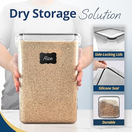 Reli. Airtight Food Storage Containers Stackable 8.5L Flour Sugar