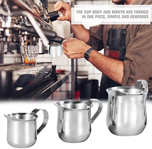 Rolin Roly 7.5 oz Milk Frothing Pitcher Stainless Steel Small