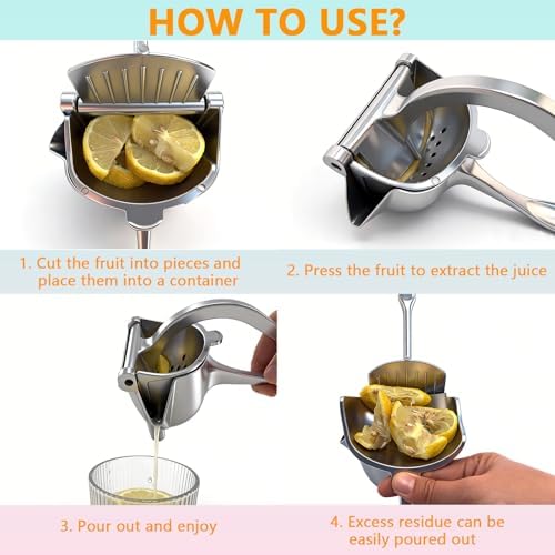 0.6L Aluminum Manual Citrus Juicer