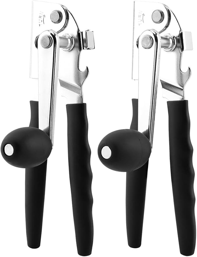 2 PCS Commercial Can Opener Manual, Stainless Steel Handheld Can Opener - Image 9