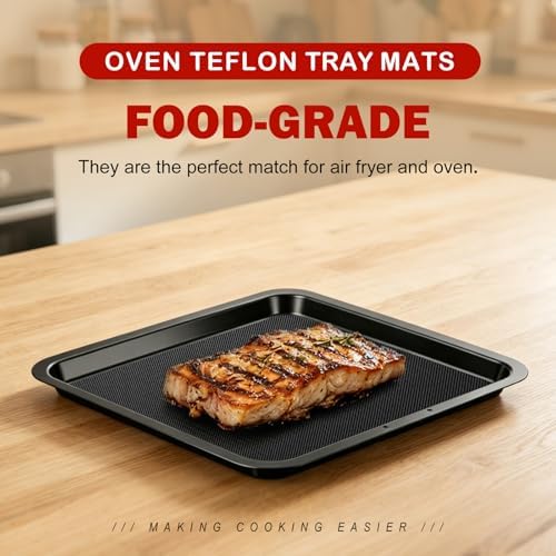 5pcs Reusable Air Fryer Oven Liners Compatible with Chefman XL 10QT